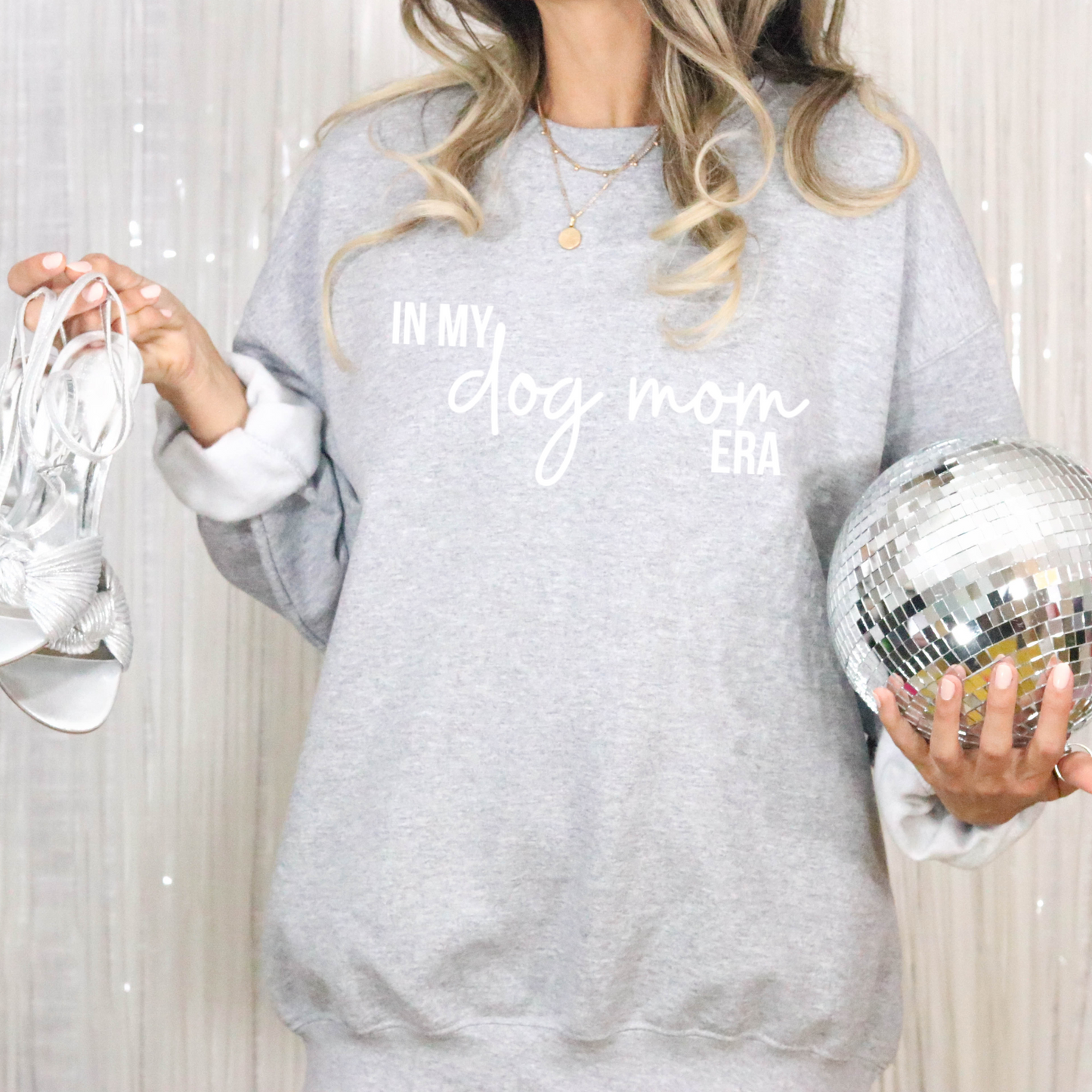 "Dog Mom Era" Crewneck Sweatshirt