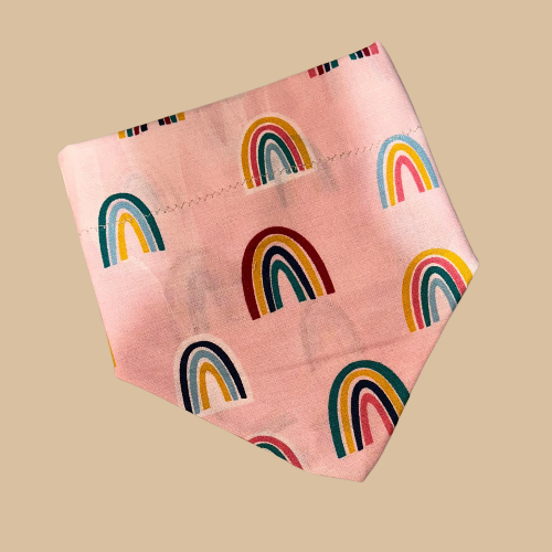 "Boho Rainbow" Doggy Bandana