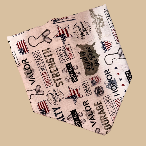 "Military Mutt" Doggy Bandana