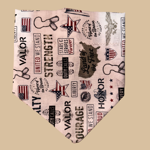 "Military Mutt" Doggy Bandana